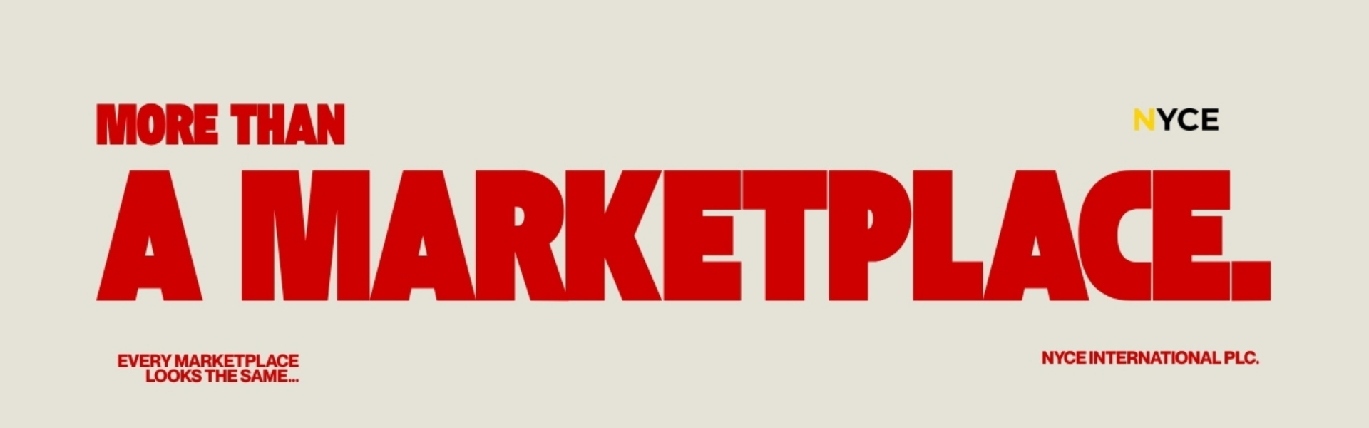 Original NYCE Marketplace artwork reading More Than a Marketplace in a wide article banner