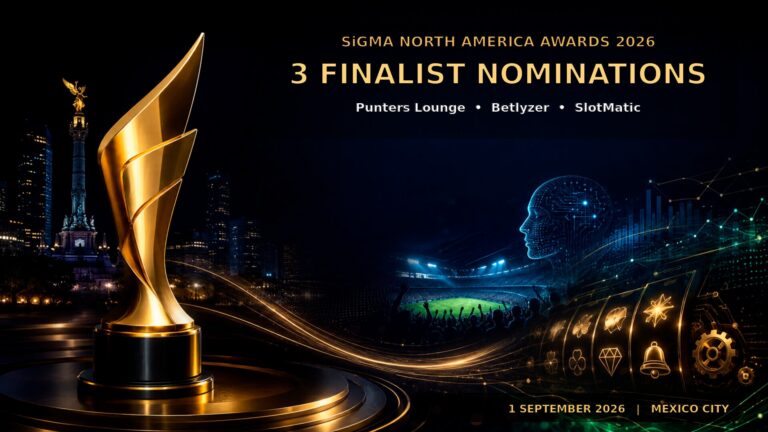 Punters Lounge, Betlyzer and SlotMatic shortlisted for SiGMA North America Awards 2026