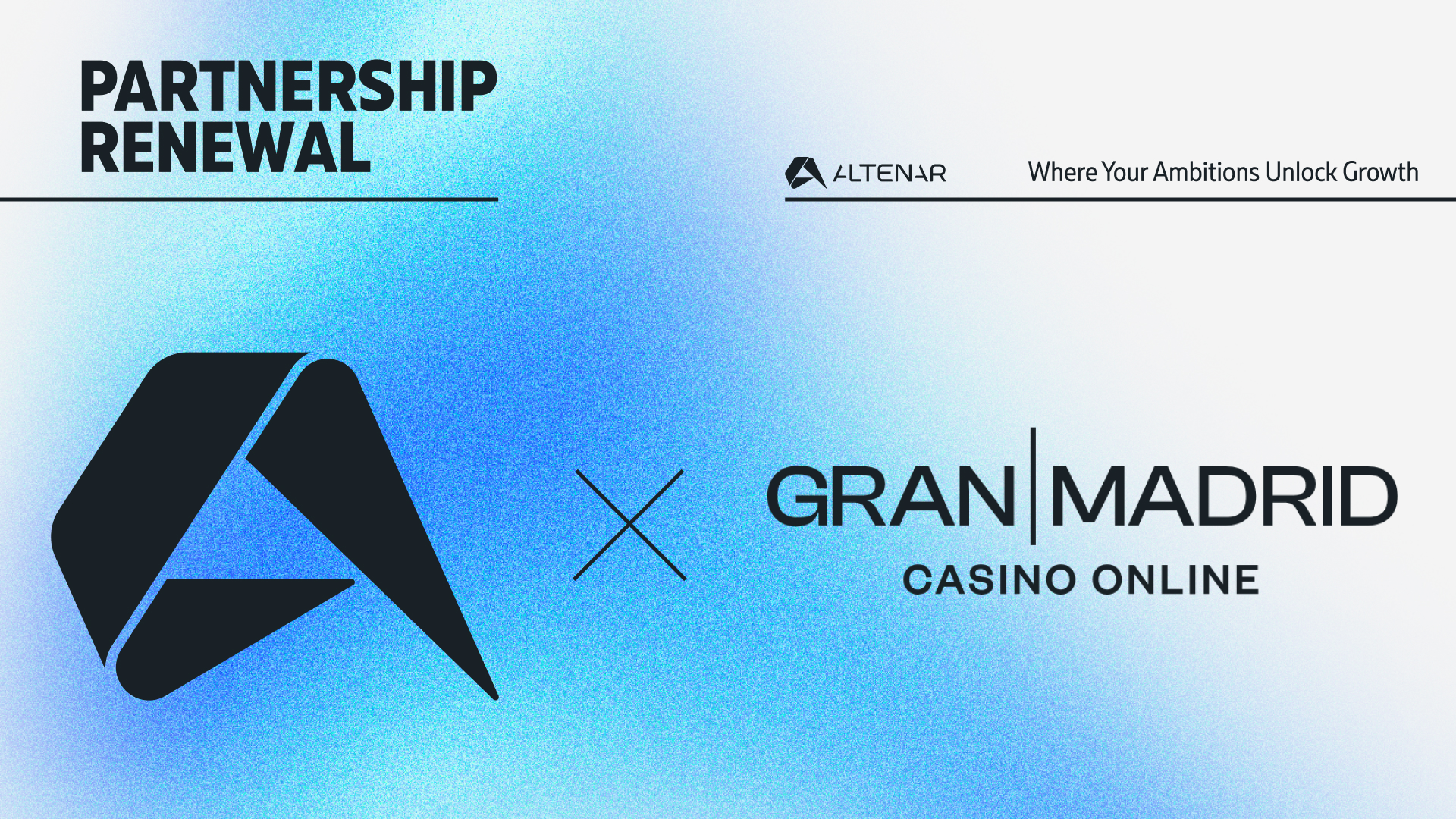 Altenar and Gran Madrid Casino Online sportsbook partnership renewal